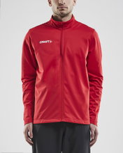 Craft Sport-Trainingsjacke Squad - ohne Seitentaschen, bequeme und funktionell - rot Herren